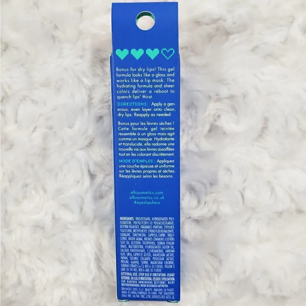 Elf Limited Edition Game Up Royal Peach Lip Gloss Mask